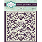 Creative Expressions Greek Motif 6x6 Inch Stencil (CEST150)