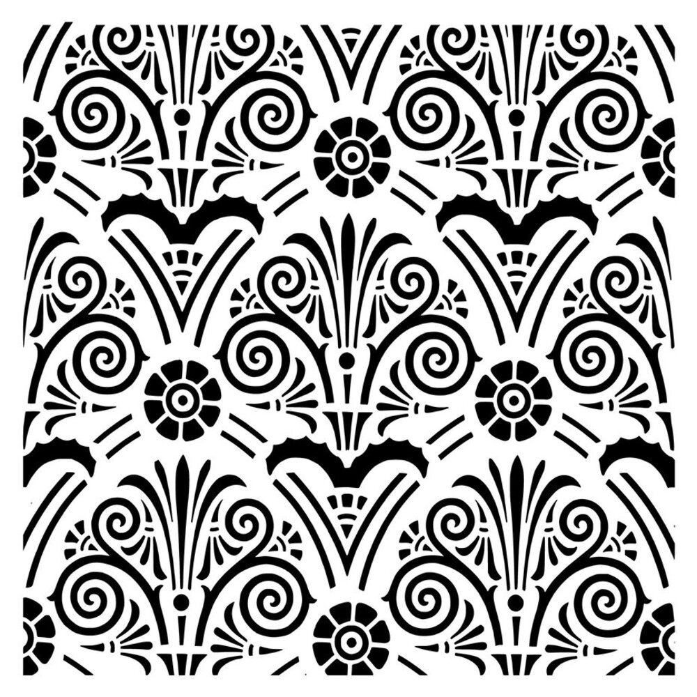 Creative Expressions Greek Motif 6x6 Inch Stencil (CEST150) Creative Expressions Greek Motif 6x6 Inch Stencil (CEST150)