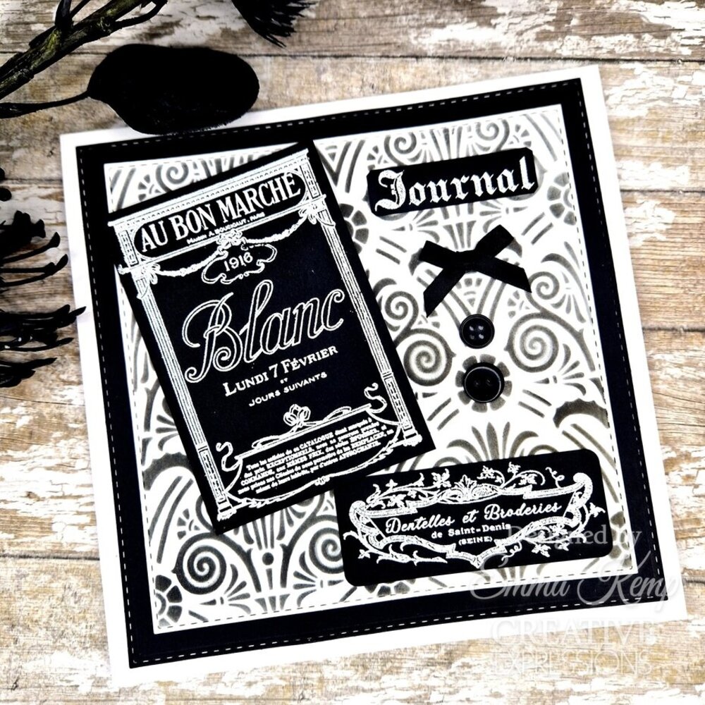 Creative Expressions Greek Motif 6x6 Inch Stencil (CEST150) Creative Expressions Greek Motif 6x6 Inch Stencil (CEST150)