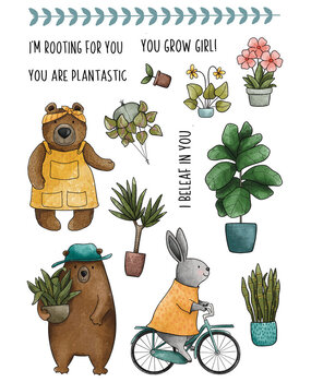 Creative Expressions Jane's Doodles Clear Stamp Set Plant Nursery (CEC1062) Creative Expressions Jane's Doodles Clear Stamp Set Plant Nursery (CEC1062)