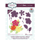 Creative Expressions Sue Wilson Craft Die Layered Flowers Hibiscus (CED25059)