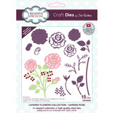 Creative Expressions Sue Wilson Craft Die Layered Flowers Garden Rose (CED25060)