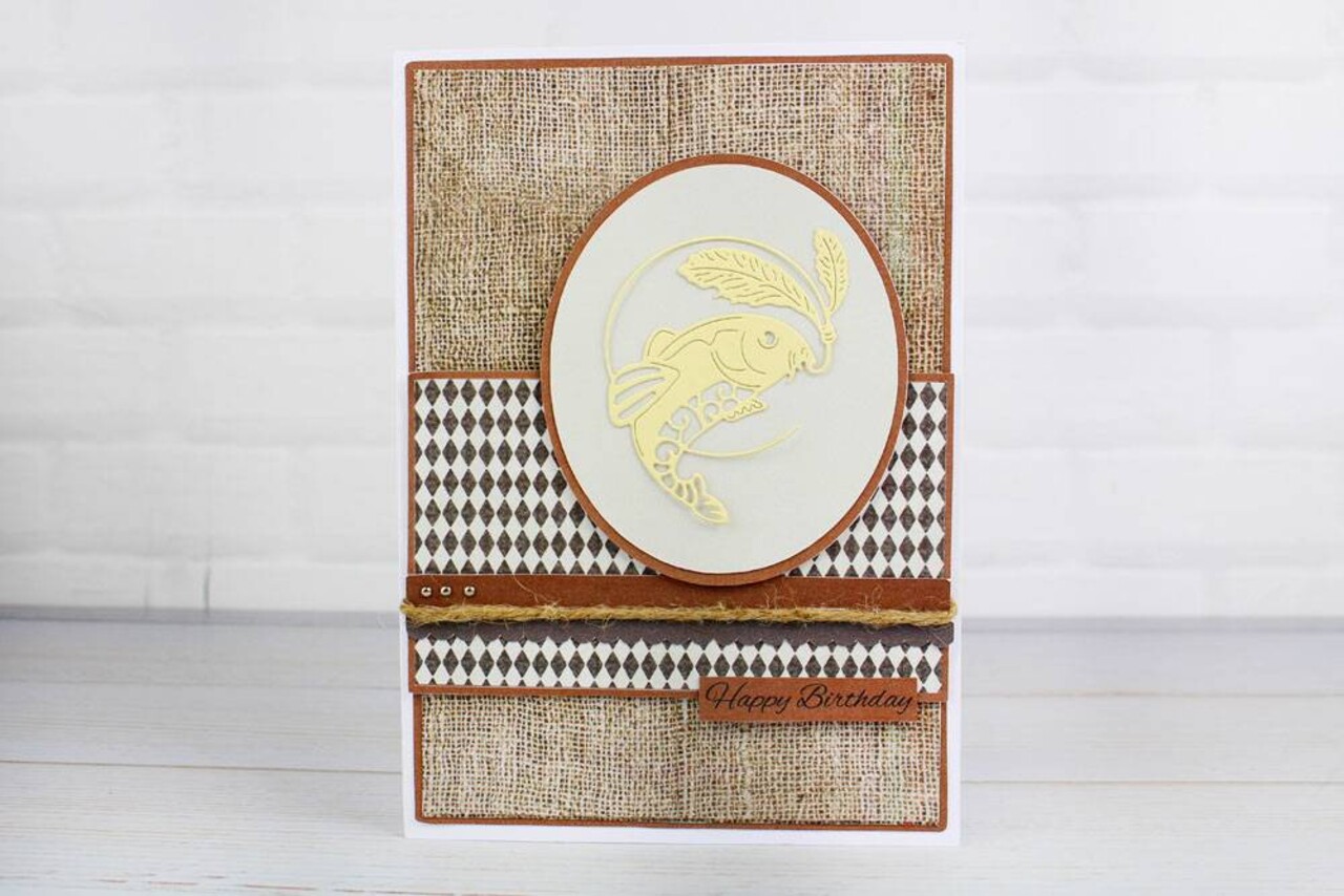 Tattered Lace Fish Die (D1338) Tattered Lace Fish Die (D1338)