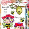 AALL and Create Clear Stamp Set A6 Bee Free (AALL-TP-1129) AALL and Create Clear Stamp Set A6 Bee Free (AALL-TP-1129)