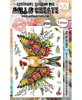 AALL and Create Clear Stamp Set A6 Light Up The Sky (AALL-TP-1144) AALL and Create Clear Stamp Set A6 Light Up The Sky (AALL-TP-1144)