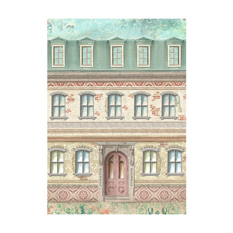 Stamperia Orchids and Cats Rice Paper Backgrounds A6 (DFSAK6017) Stamperia Orchids and Cats Rice Paper Backgrounds A6 (DFSAK6017)