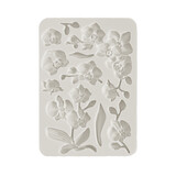 Stamperia Orchids and Cats Silicon Mould A5 Orchids (KACMA521)*