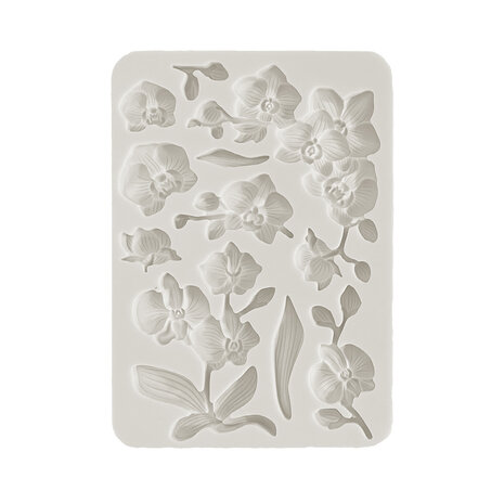 Stamperia Orchids and Cats Silicon Mould A5 Orchids (KACMA521) Stamperia Orchids and Cats Silicon Mould A5 Orchids (KACMA521)