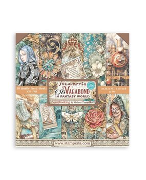 Stamperia Sir Vagabond in Fantasy World 8x8 Inch Paper Pack (SBBS98)