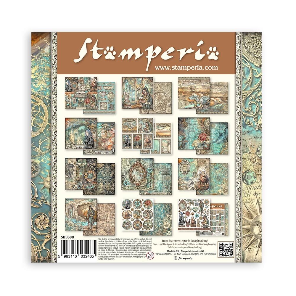 Stamperia Sir Vagabond in Fantasy World 8x8 Inch Paper Pack (SBBS98)