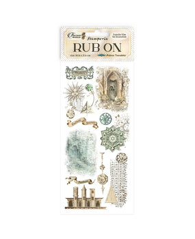 Stamperia Sir Vagabond in Fantasy World Rub-On 4x8,5 Inch Elements (DFLRB70)