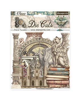 Stamperia Sir Vagabond in Fantasy World Die Cuts (DFLDC92)