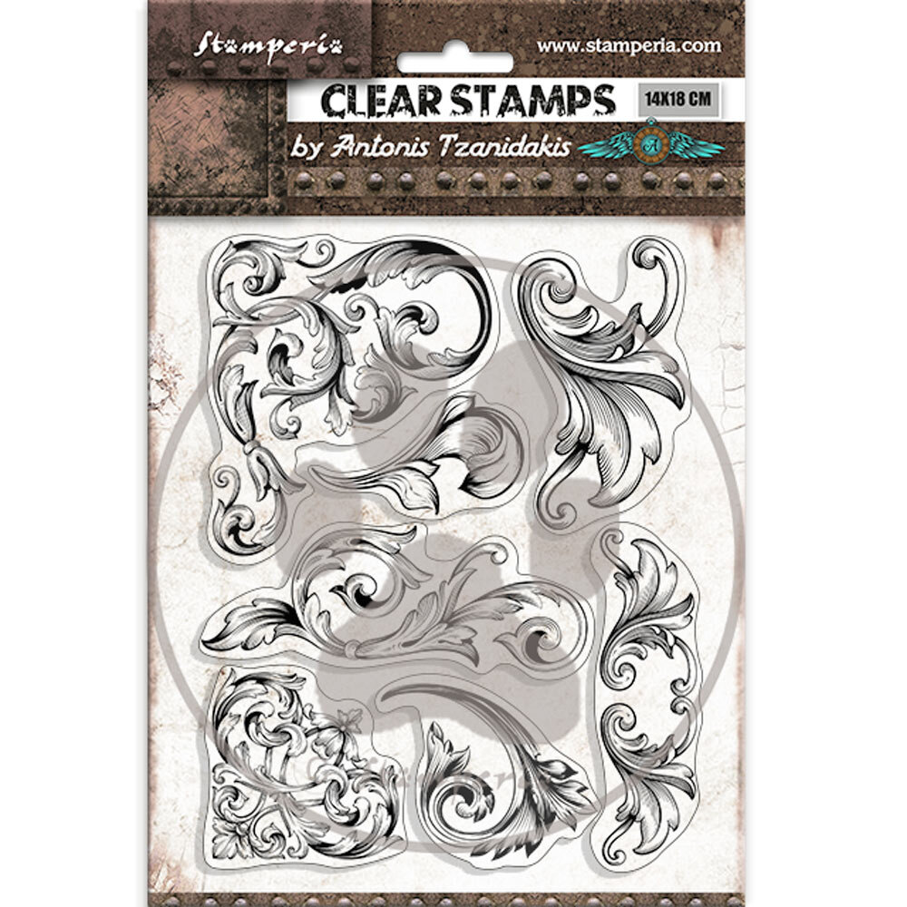 Stamperia Sir Vagabond in Fantasy World Clear Stamps Greeks (WTK190) Stamperia Sir Vagabond in Fantasy World Clear Stamps Greeks (WTK190)