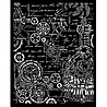 Stamperia Sir Vagabond in Fantasy World Thick Stencil 20x25cm Gears (KSTD156) Stamperia Sir Vagabond in Fantasy World Thick Stencil 20x25cm Gears (KSTD156)