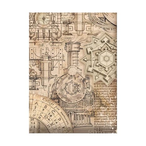 Stamperia Sir Vagabond in Fantasy World Rice Paper Backgrounds A6 (DFSAK6016) Stamperia Sir Vagabond in Fantasy World Rice Paper Backgrounds A6 (DFSAK6016)