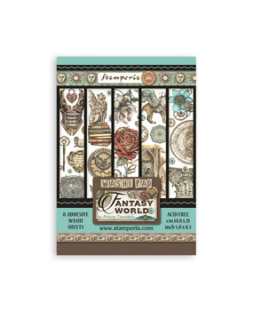 Stamperia Sir Vagabond in Fantasy World A5 Washi Pad (SBW03) Stamperia Sir Vagabond in Fantasy World A5 Washi Pad (SBW03)
