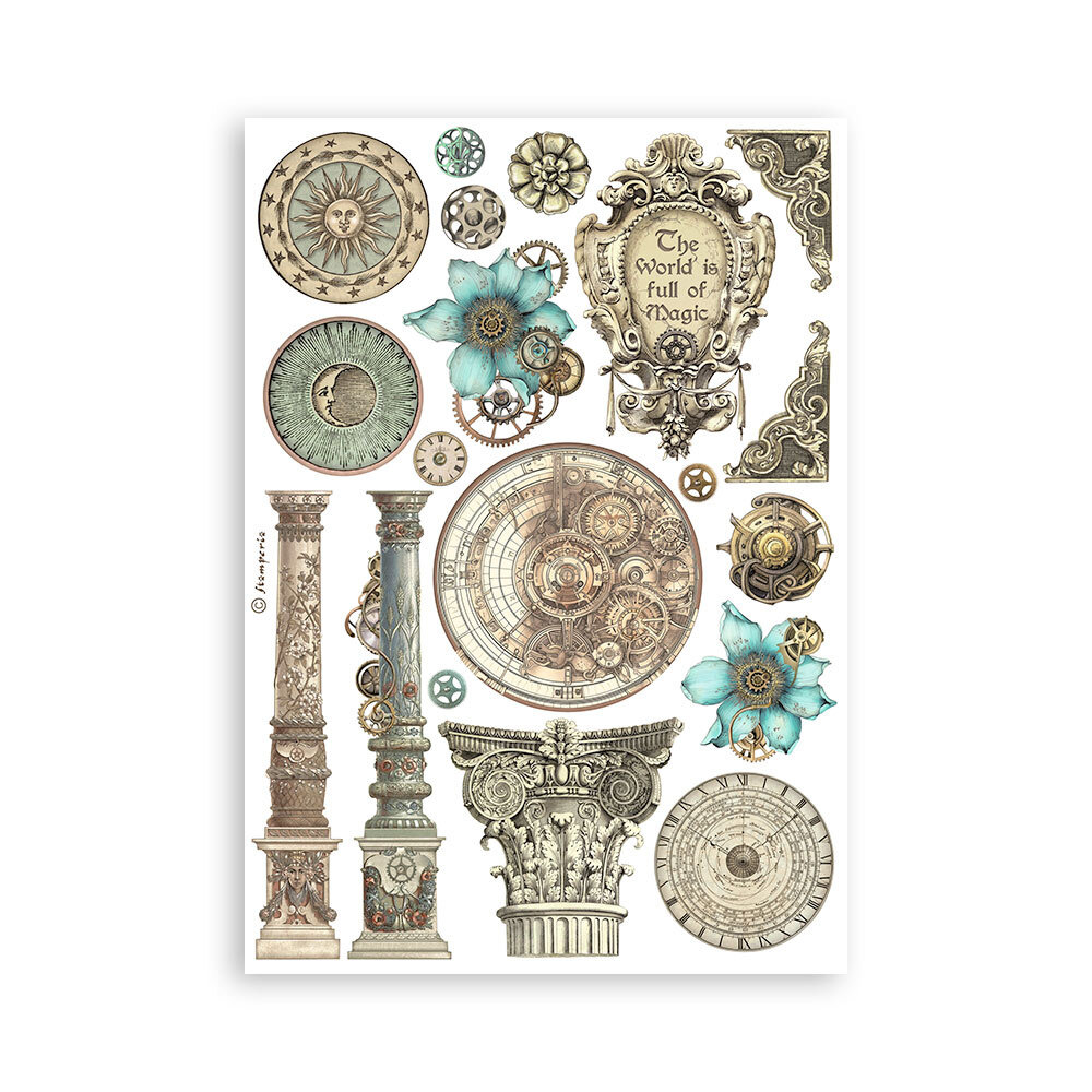 Stamperia Sir Vagabond in Fantasy World A5 Washi Pad (SBW03) Stamperia Sir Vagabond in Fantasy World A5 Washi Pad (SBW03)