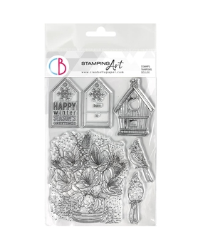 Ciao Bella Papercrafting Happy Winter Season A5 Clear Stamps (PS8064) Ciao Bella Papercrafting Happy Winter Season A5 Clear Stamps (PS8064)
