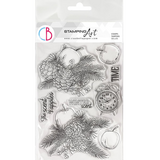 Ciao Bella Papercrafting Golden Apples A5 Clear Stamps (PS8058)