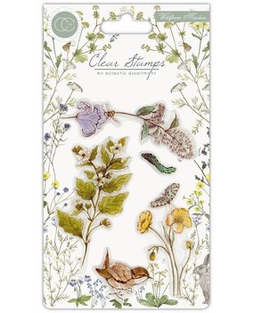 Craft Consortium Wildflower Meadow Clear Stamps Wild Flowers (CCSTMP005)