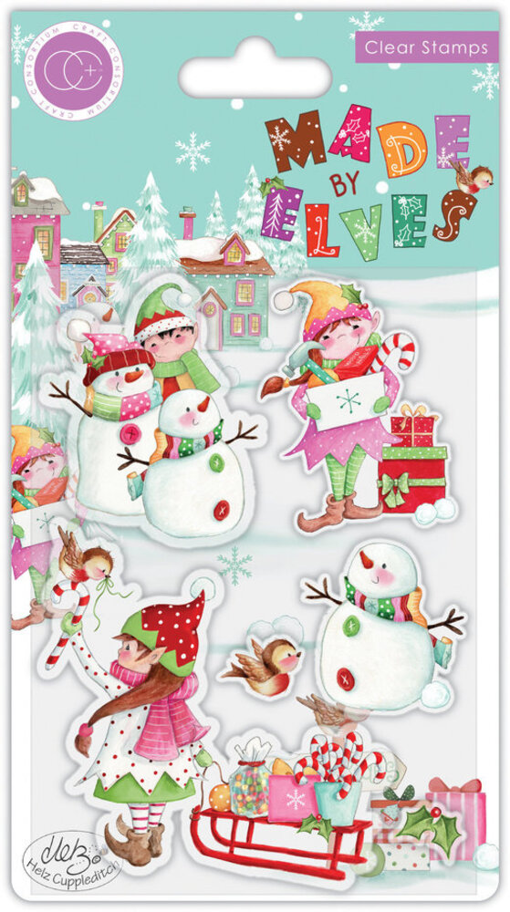Craft Consortium Made by Elves Candy Clear Stamps (CCSTMP071)