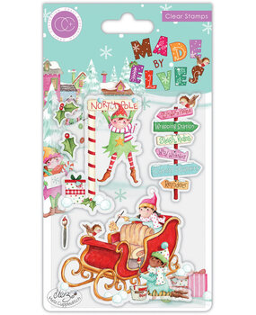 Craft Consortium Made by Elves Sleigh Clear Stamps (CCSTMP070)* Craft Consortium Made by Elves Sleigh Clear Stamps (CCSTMP070)*