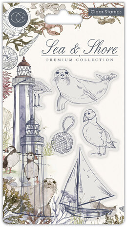 Craft Consortium Sea & Shore Shore Clear Stamps (CCSTMP063)