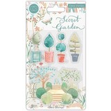 Craft Consortium Secret Garden Topiary Clear Stamps (CCSTMP061)