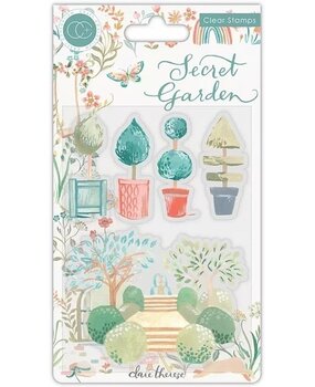 Craft Consortium Secret Garden Topiary Clear Stamps (CCSTMP061) Craft Consortium Secret Garden Topiary Clear Stamps (CCSTMP061)