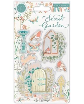Craft Consortium Secret Garden Clear Stamps (CCSTMP060) Craft Consortium Secret Garden Clear Stamps (CCSTMP060)