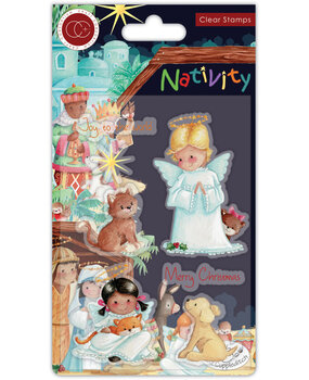 Craft Consortium Nativity Angels Clear Stamps (CCSTMP050) Craft Consortium Nativity Angels Clear Stamps (CCSTMP050)