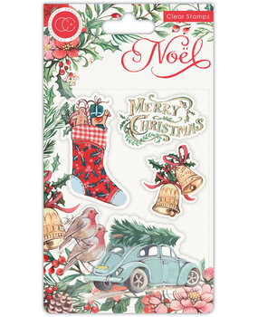 Craft Consortium Noel Festivity Clear Stamps (CCSTMP045) Craft Consortium Noel Festivity Clear Stamps (CCSTMP045)