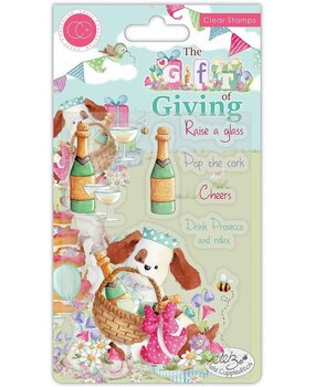 Craft Consortium The Gift of Giving Pop the Cork Clear Stamps (CCSTMP042) Craft Consortium The Gift of Giving Pop the Cork Clear Stamps (CCSTMP042)
