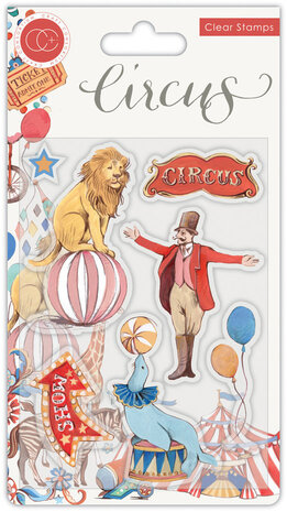 Craft Consortium Circus The Circus Clear Stamps (CCSTMP033) Craft Consortium Circus The Circus Clear Stamps (CCSTMP033)
