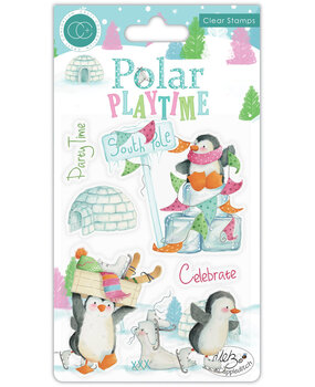 Craft Consortium Polar Playtime Clear Stamps (CCSTMP023) Craft Consortium Polar Playtime Clear Stamps (CCSTMP023)