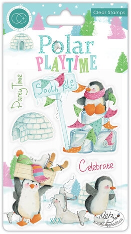 Craft Consortium Polar Playtime Clear Stamps (CCSTMP023) Craft Consortium Polar Playtime Clear Stamps (CCSTMP023)