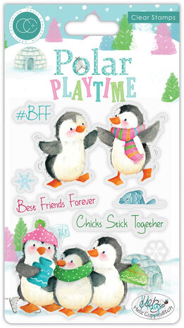 Craft Consortium Polar Playtime BFF Clear Stamps (CCSTMP022)