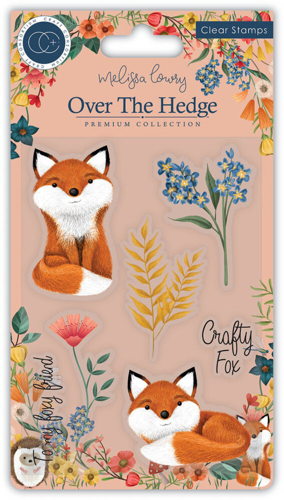 Craft Consortium Over The Hedge Henry the Fox Clear Stamps (CCSTMP017) Craft Consortium Over The Hedge Henry the Fox Clear Stamps (CCSTMP017)