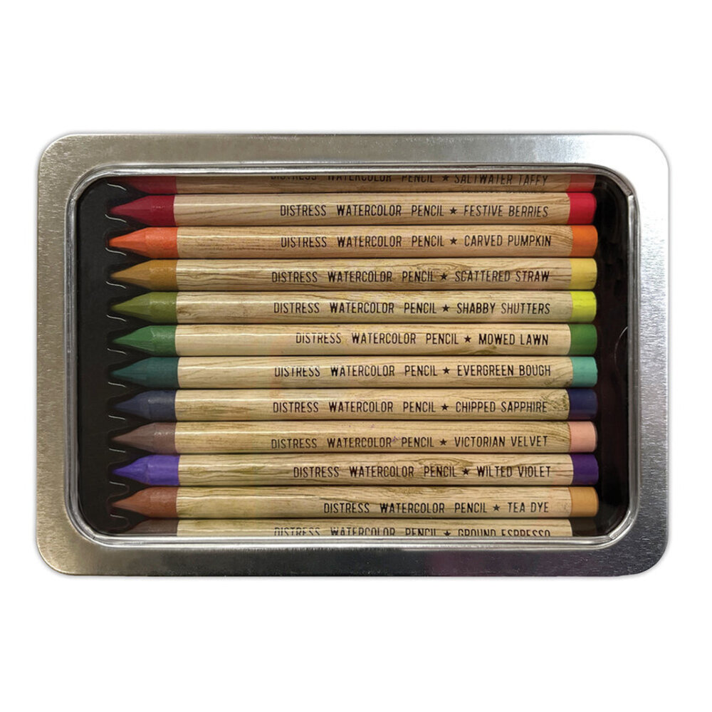 Ranger Distress Watercolor Pencils Kit 4 (TDH83580) Ranger Distress Watercolor Pencils Kit 4 (TDH83580)