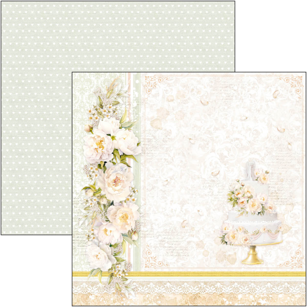 Ciao Bella Papercrafting Always & Forever 12x12 Inch Paper Pad (CBPM075) Ciao Bella Papercrafting Always & Forever 12x12 Inch Paper Pad (CBPM075)