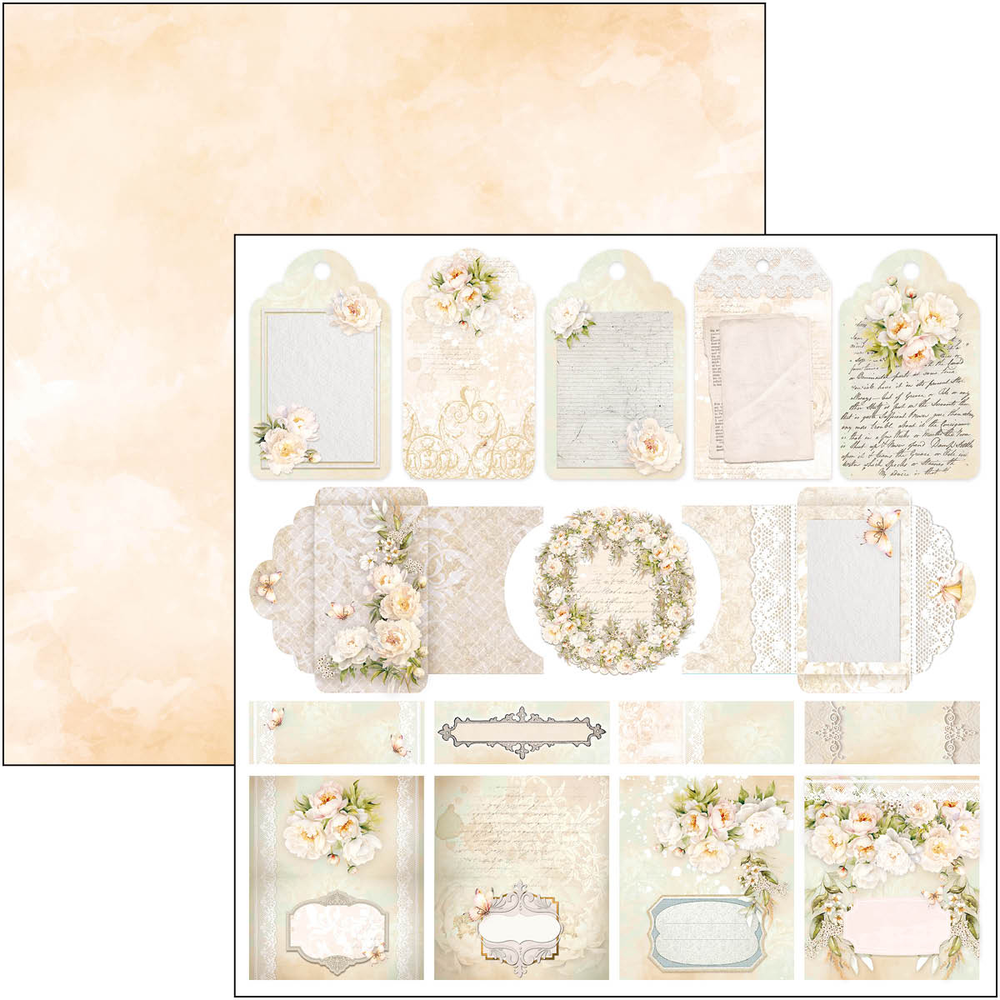 Ciao Bella Papercrafting Always & Forever 12x12 Inch Paper Pad (CBPM075) Ciao Bella Papercrafting Always & Forever 12x12 Inch Paper Pad (CBPM075)