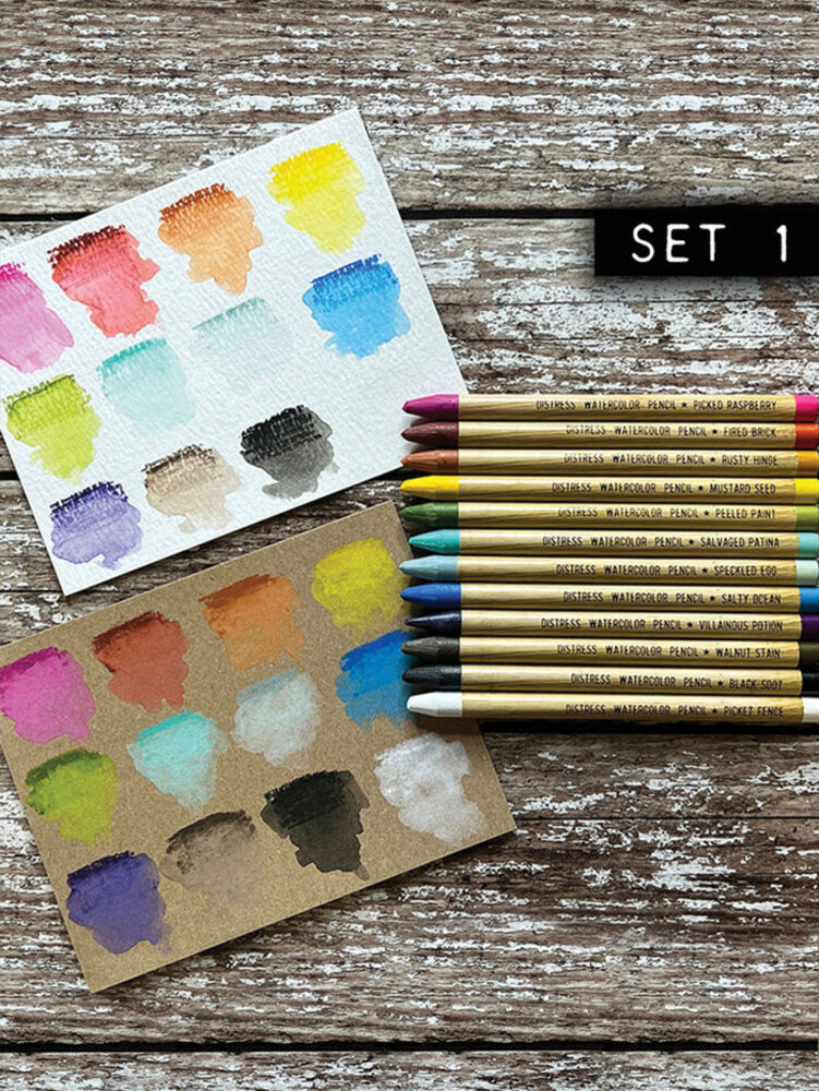 Ranger Distress Watercolor Pencils Kit 1 (TDH76308)