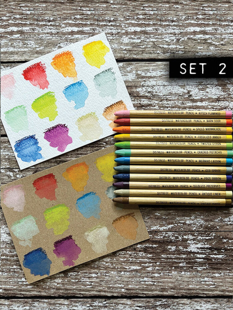 Ranger Distress Watercolor Pencils Kit 2 (TDH76315) Ranger Distress Watercolor Pencils Kit 2 (TDH76315)