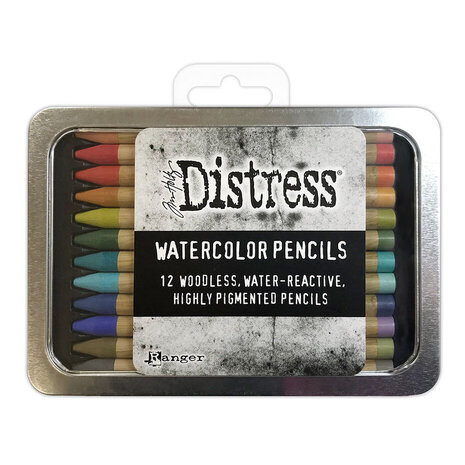 Ranger Distress Watercolor Pencils Kit 3 (TDH76643) Ranger Distress Watercolor Pencils Kit 3 (TDH76643)