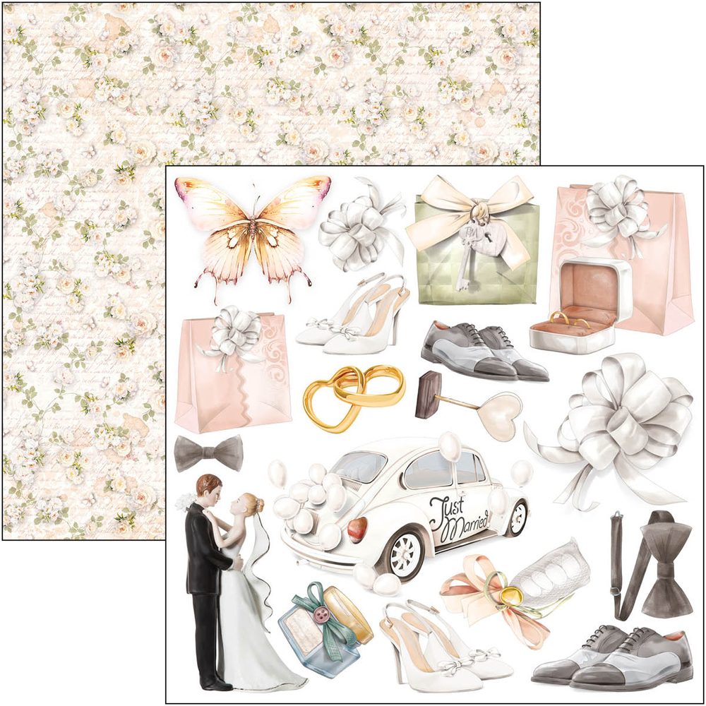 Ciao Bella Papercrafting Always & Forever 6x6 Inch Paper Pad (CBQE075) Ciao Bella Papercrafting Always & Forever 6x6 Inch Paper Pad (CBQE075)