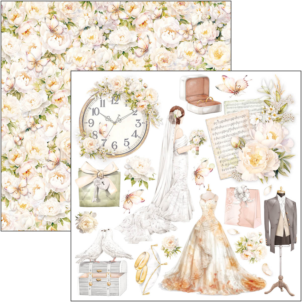 Ciao Bella Papercrafting Always & Forever 6x6 Inch Paper Pad (CBQE075) Ciao Bella Papercrafting Always & Forever 6x6 Inch Paper Pad (CBQE075)