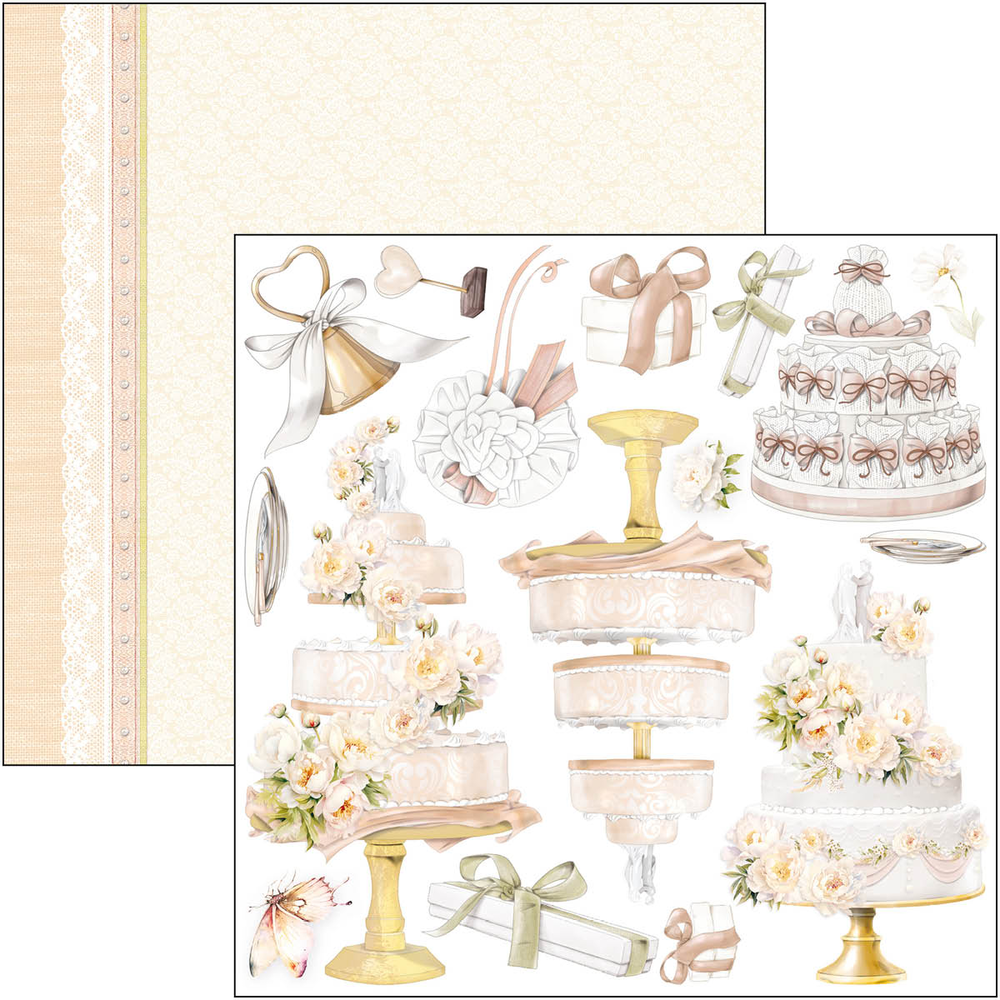 Ciao Bella Papercrafting Always & Forever 6x6 Inch Paper Pad (CBQE075) Ciao Bella Papercrafting Always & Forever 6x6 Inch Paper Pad (CBQE075)