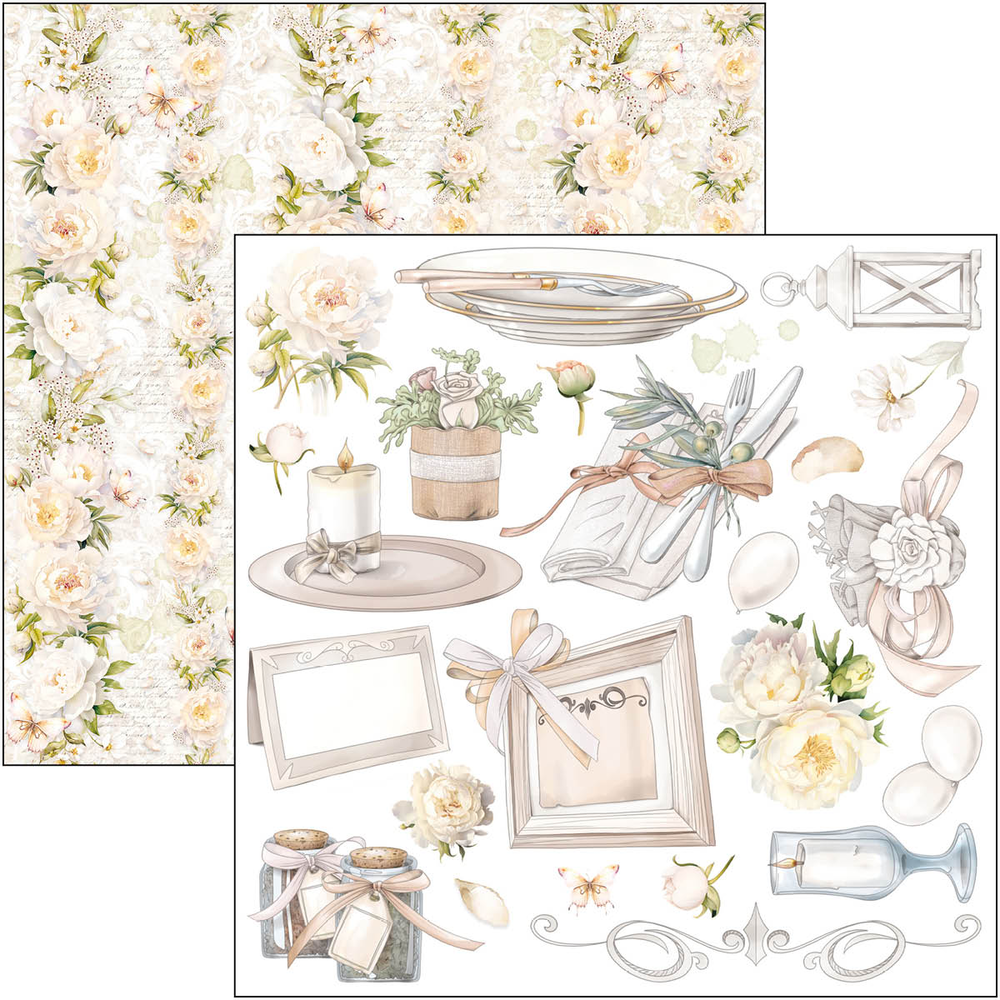 Ciao Bella Papercrafting Always & Forever 6x6 Inch Paper Pad (CBQE075) Ciao Bella Papercrafting Always & Forever 6x6 Inch Paper Pad (CBQE075)