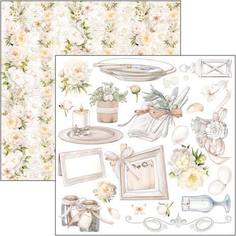 Ciao Bella Papercrafting Always & Forever 6x6 Inch Paper Pad (CBQE075) Ciao Bella Papercrafting Always & Forever 6x6 Inch Paper Pad (CBQE075)