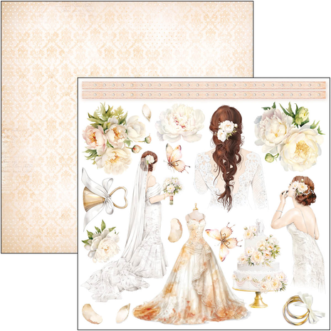 Ciao Bella Papercrafting Always & Forever 6x6 Inch Paper Pad (CBQE075) Ciao Bella Papercrafting Always & Forever 6x6 Inch Paper Pad (CBQE075)